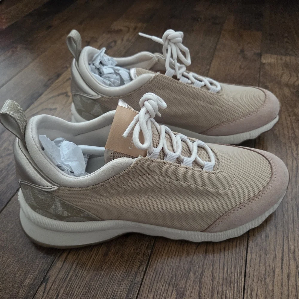 Coach C147 Runner Sneakers In Beechwood Size 6.5